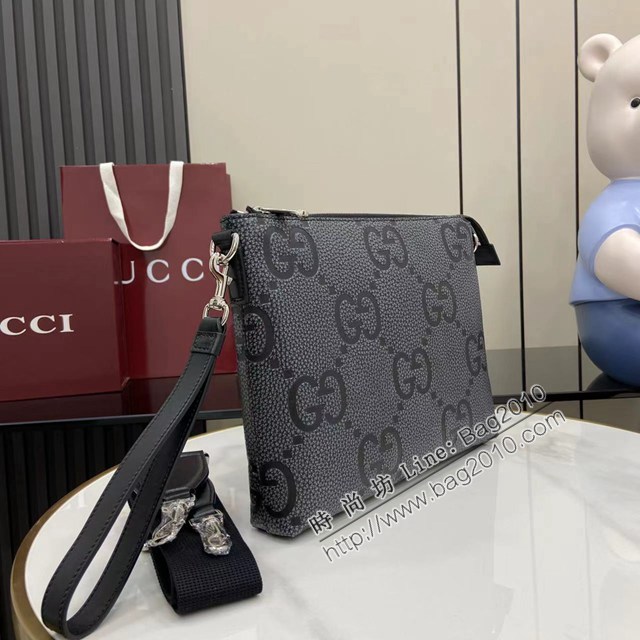 Gucci專櫃古馳2025早春系列最新款單肩斜挎包 jh2642型號：696009